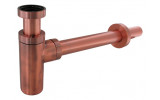 BELAGGIO Umývadlový sifón 5/4 ", odpad 32mm, MEĎ, valcový